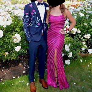 Camille La Vie Pink Prom Dress